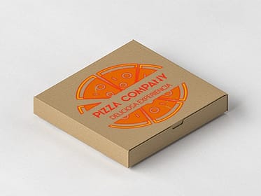 Pizza Box Packaging Mockup by Anthony Boyd Graphics