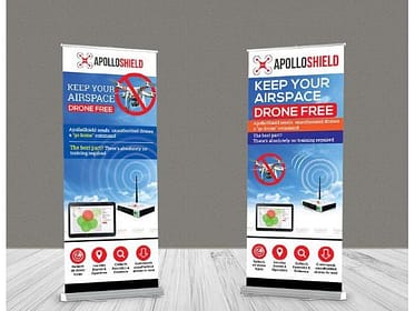 Roll Up banner deign for Tech Company