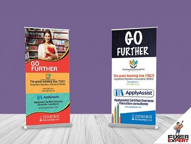 Roll Up banner for Educational Institute