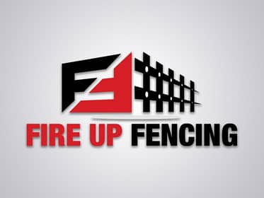 fencing construction logo