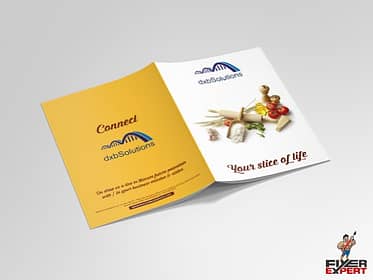 A4 Restaurant Brochure for Pizza Hut (1)