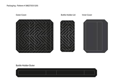 Magnet box Packaging Pattern # 588273551203