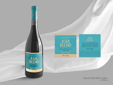 Wine label design (1)